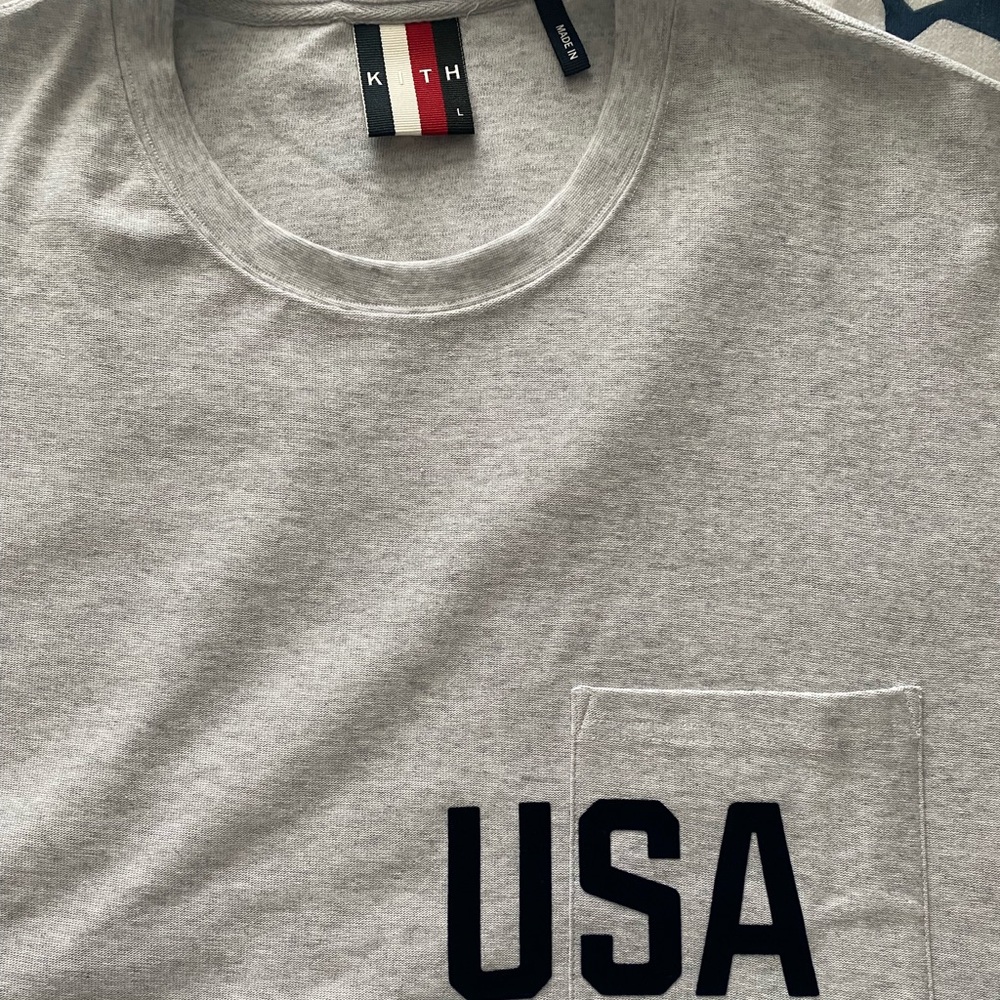 Web EXCLUSIVE USA Quinn Pocket Tee
